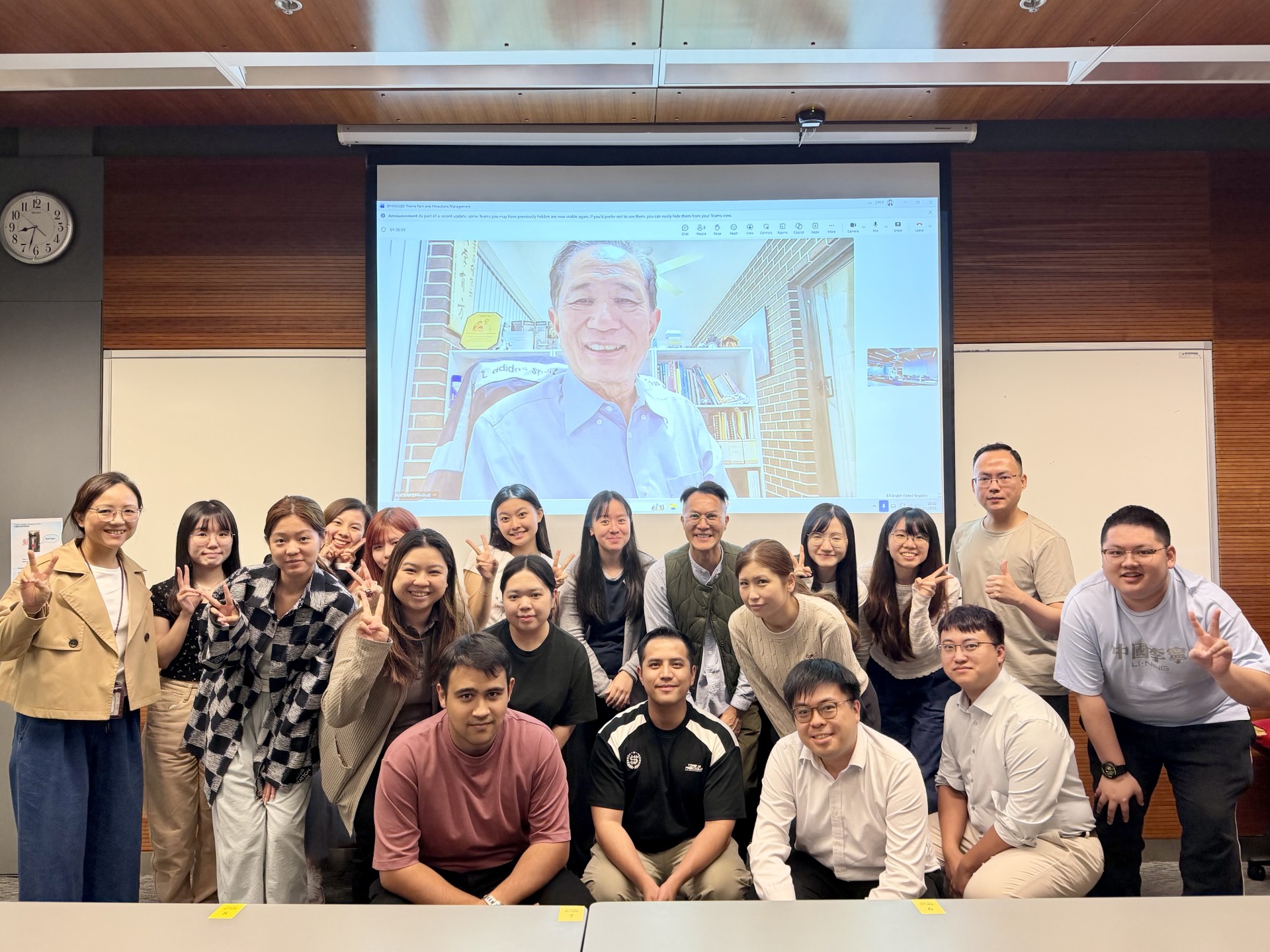 Guest Talk on Keys to Success for Theme Parks and Attractions