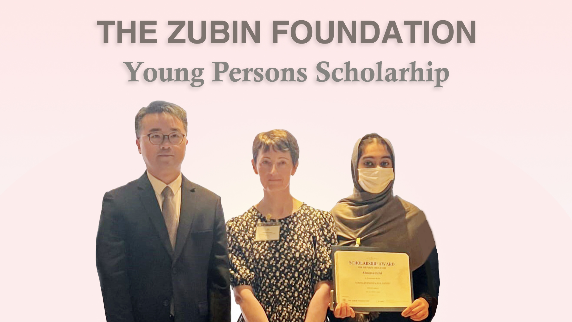 English for Professional Communication Student Awarded Young Persons  Scholarship
